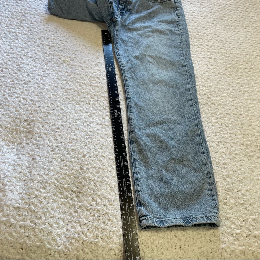 Aeropostale Mid Rise Ankle Straight Jeans - Blue~ Size 10 R Great for casual - Picture 5 of 12